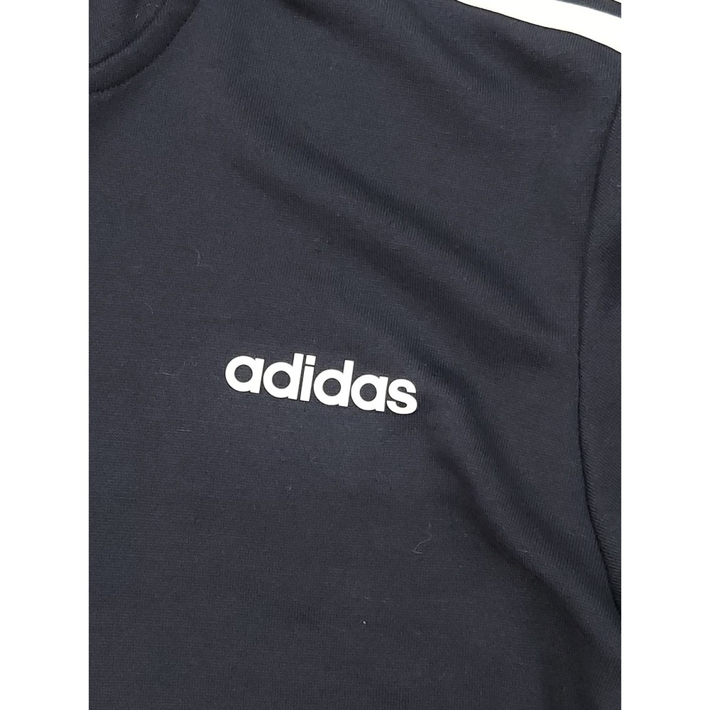 Adidas Track Jacket Mens XL Blue Full Zip Athletic Hooded Pockets Athleisure Gym - Picture 6 of 11